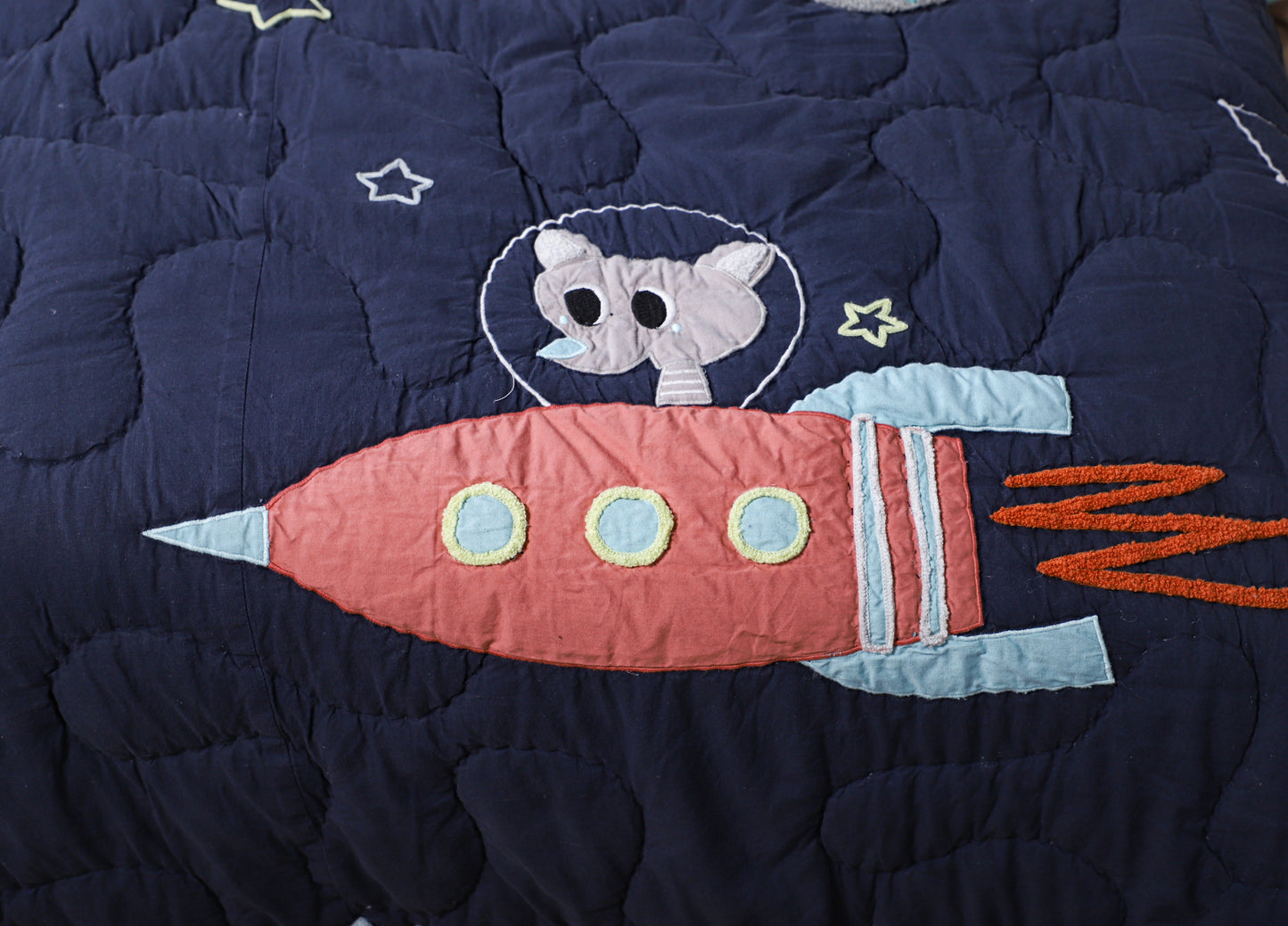 Cosmo Gator Kids Quilt Set