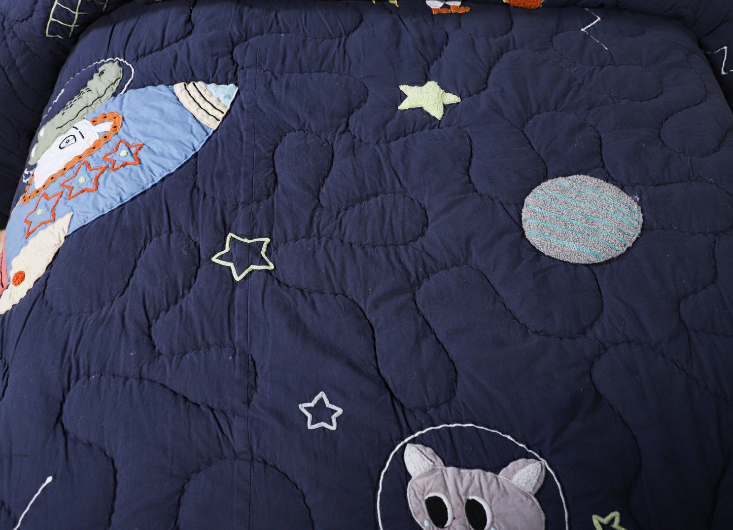 Cosmo Gator Kids Quilt Set