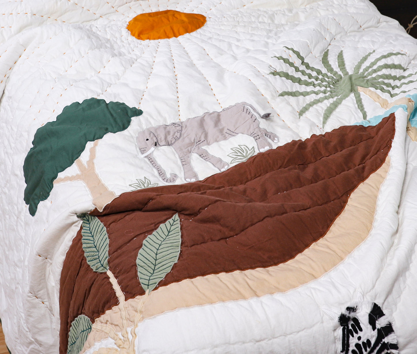 Savanna Tales Kids Quilt Set
