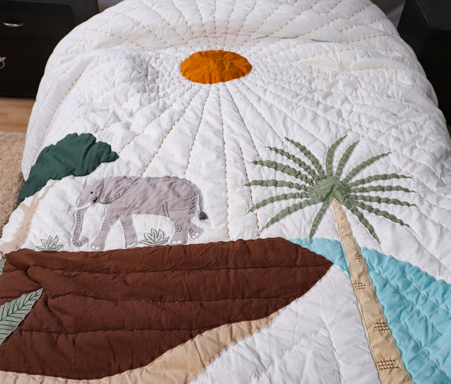 Savanna Tales Kids Quilt Set