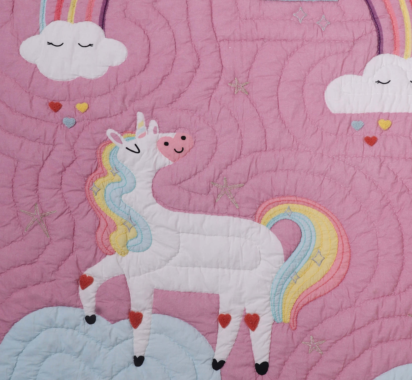 Encanted Unicorn Princess Quilt