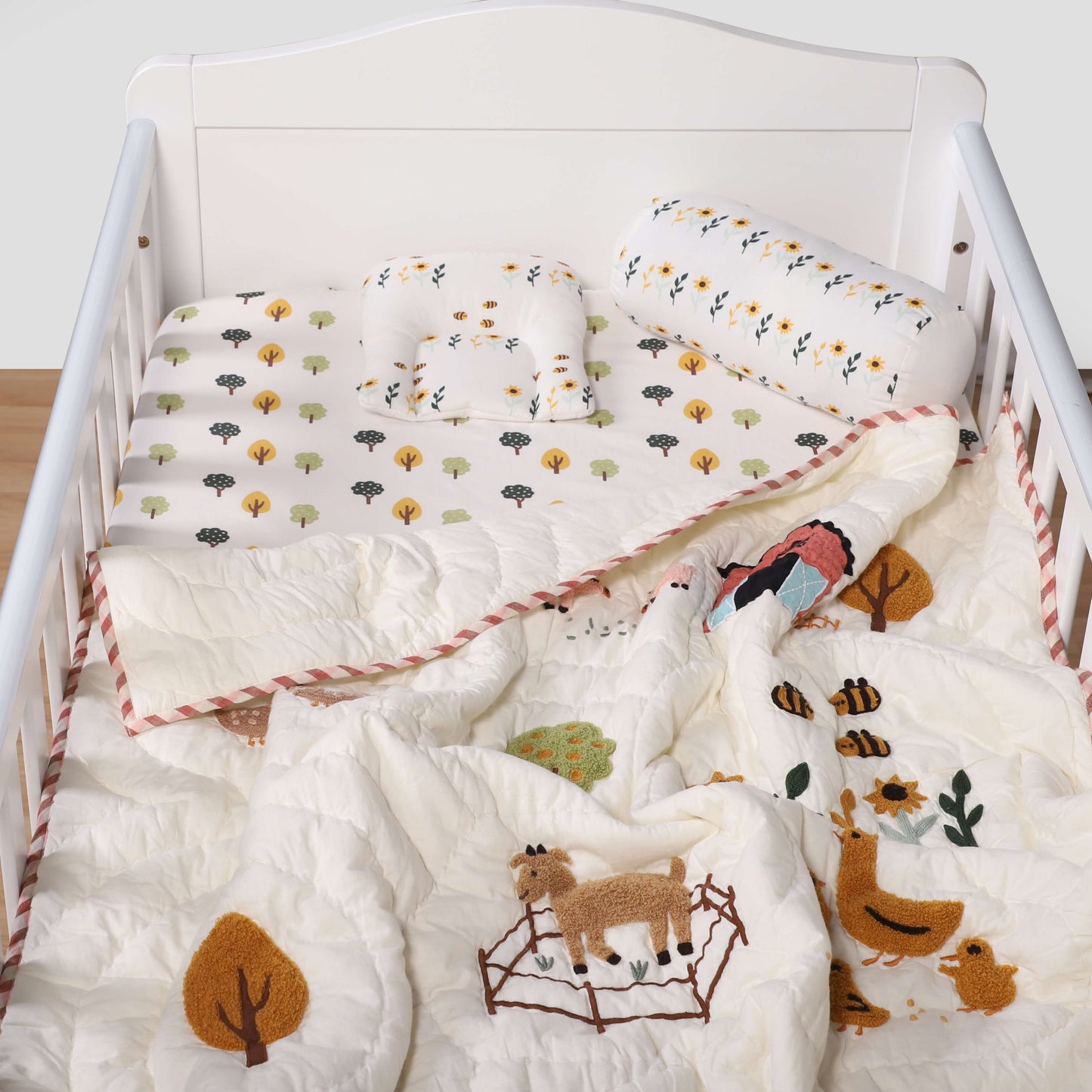 Baryard Buddies Baby Quilt