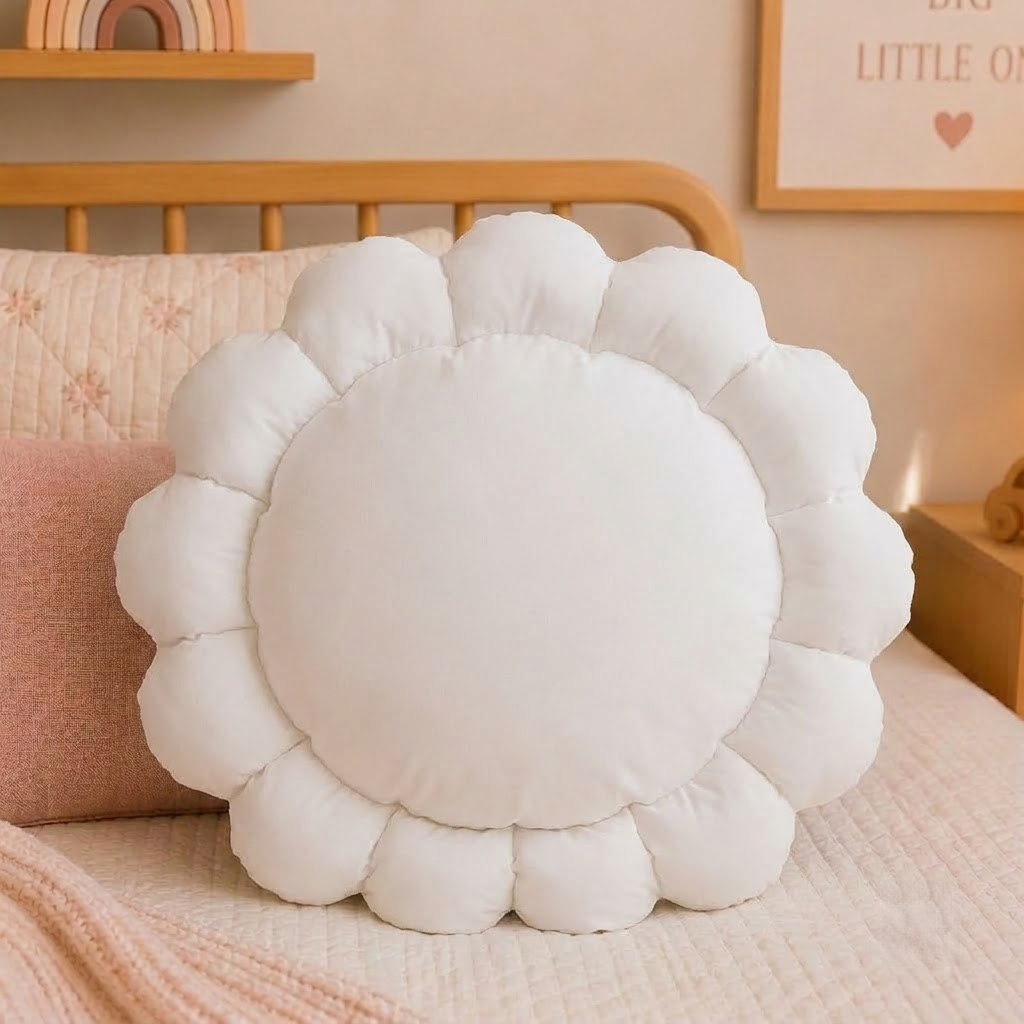 Lion Decorative Cushion – Brown & Mustard Kids Room Accent