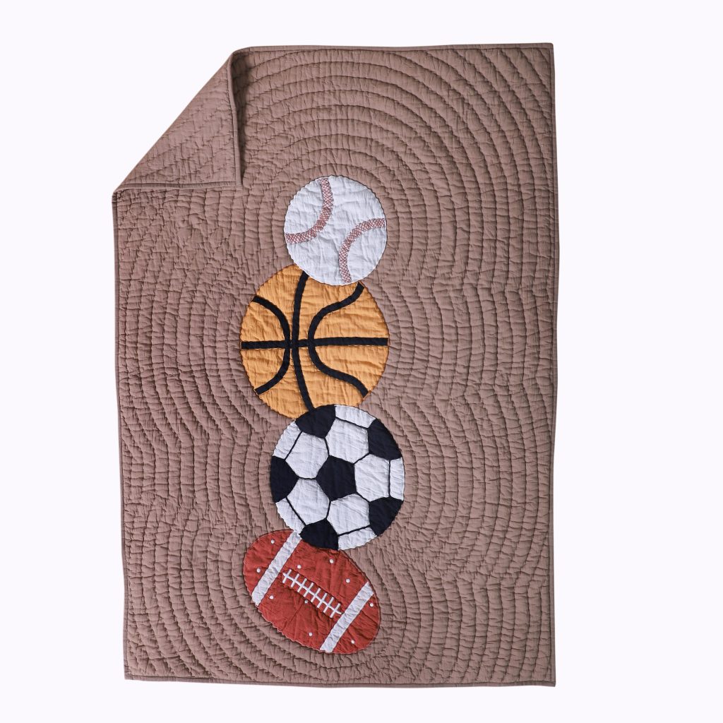 Kickoff Kiddos Baby Crib Set