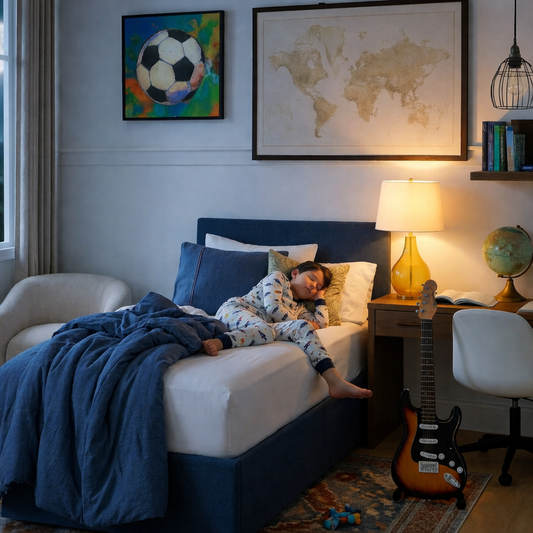 Why Kids Kick Off Their Duvets at Night While Sleeping