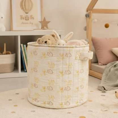 Bunny & Hedgehog Storage Basket