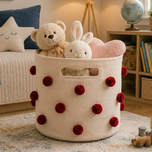 Dotty Delight Storage Basket