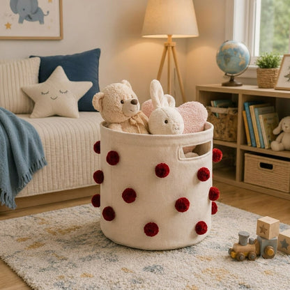 Dotty Delight Storage Basket