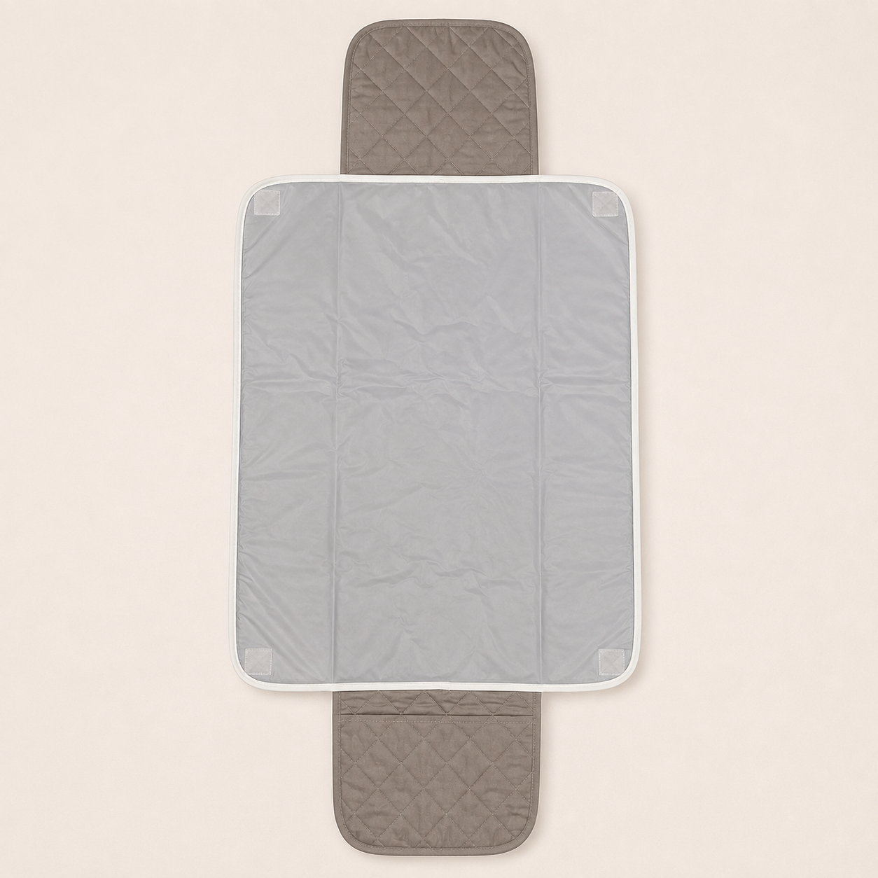 Ducks Embroidered Quilted Baby Changing Mat