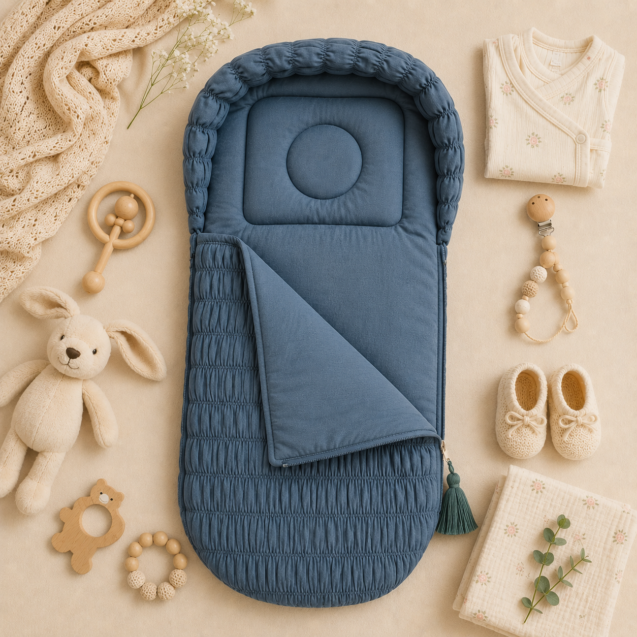 Quilted Baby Sleeping Bag