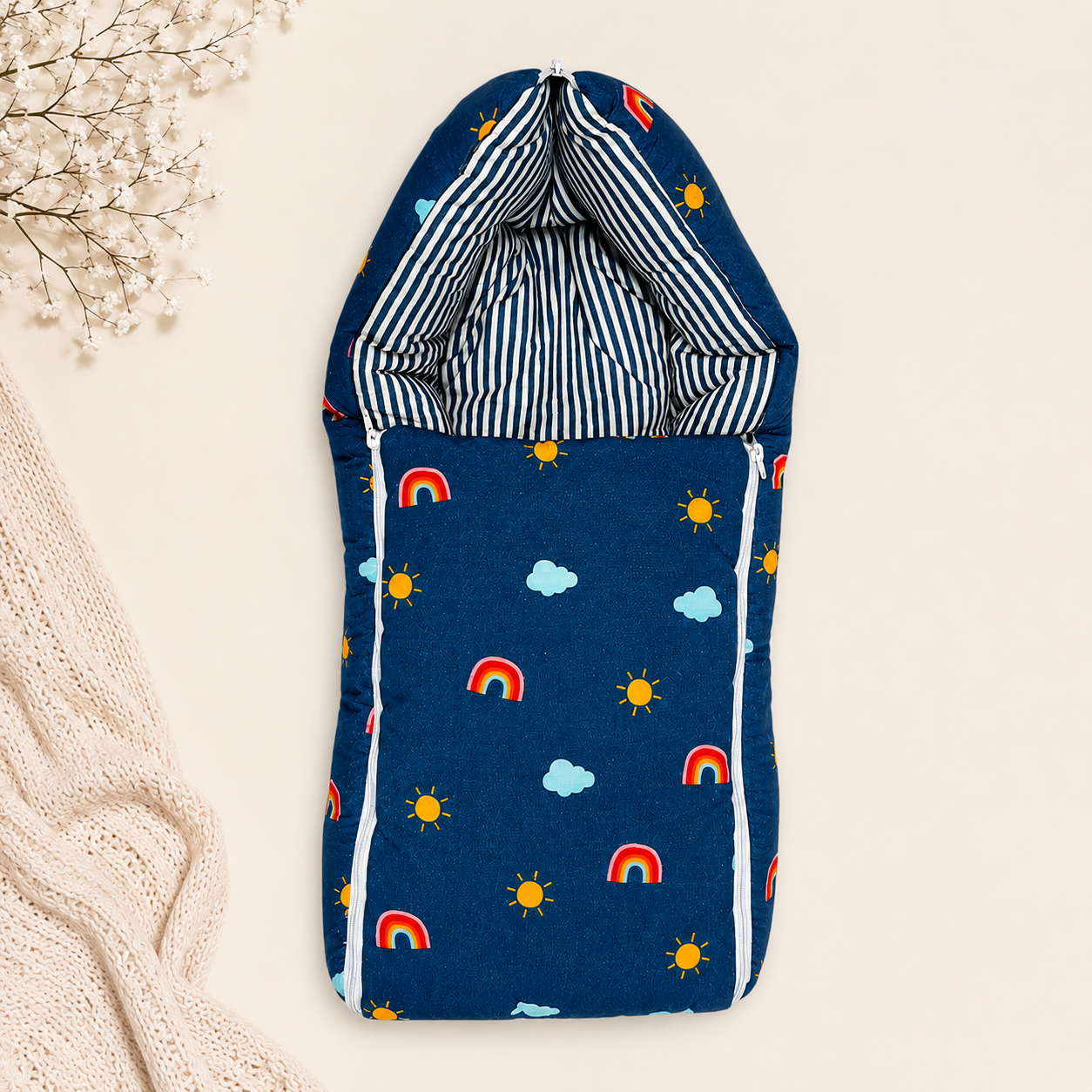 Sunshine Rainbow Baby Sleeping Bag