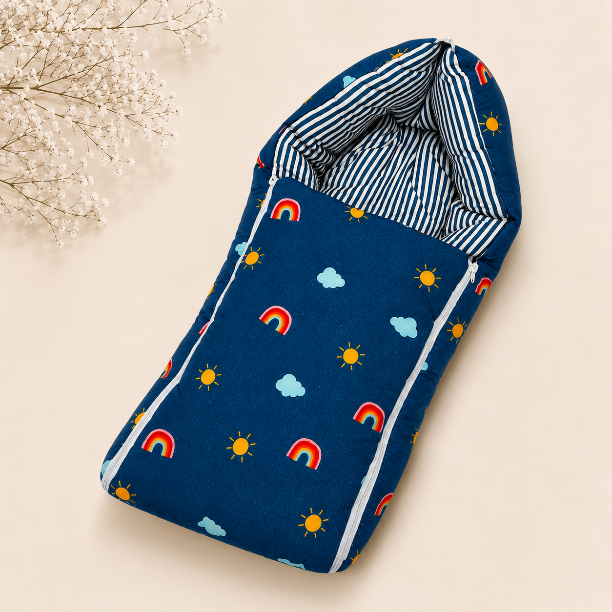 Sunshine Rainbow Baby Sleeping Bag