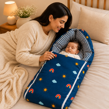 Sunshine Rainbow Baby Sleeping Bag