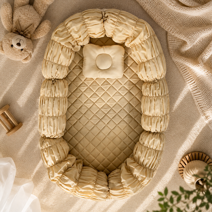 Luxury Quilted Baby Nest & Lounger