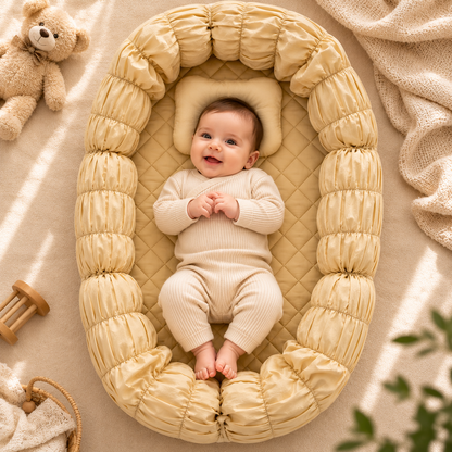 Luxury Quilted Baby Nest & Lounger