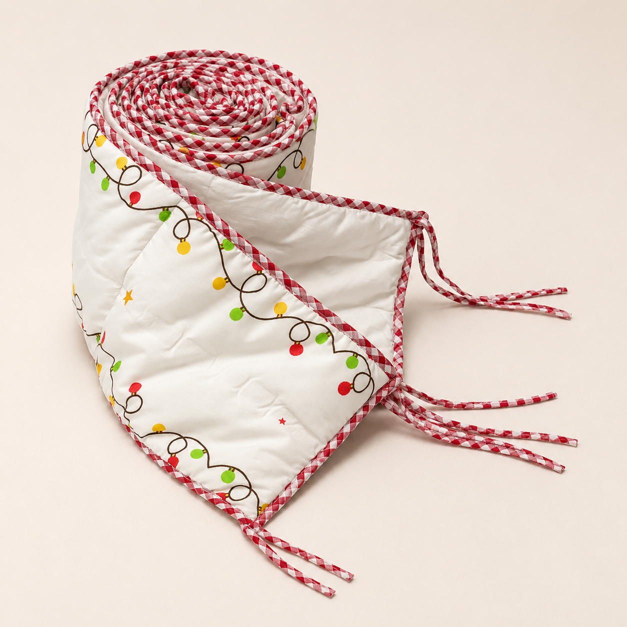 Soft Padded Baby Cot Bumper