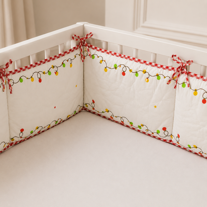 Soft Padded Baby Cot Bumper
