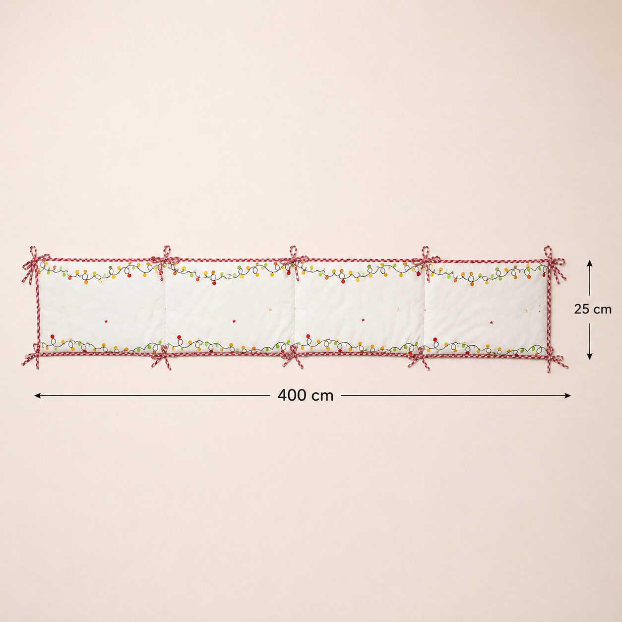 Soft Padded Baby Cot Bumper