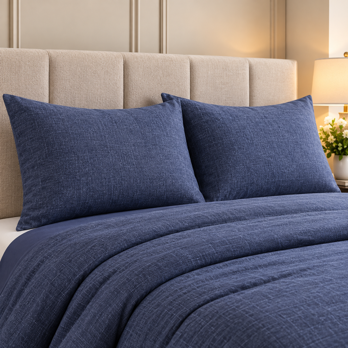 Monaco Stonewashed Duvet Cover Set