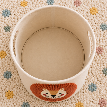 Lion Storage Basket