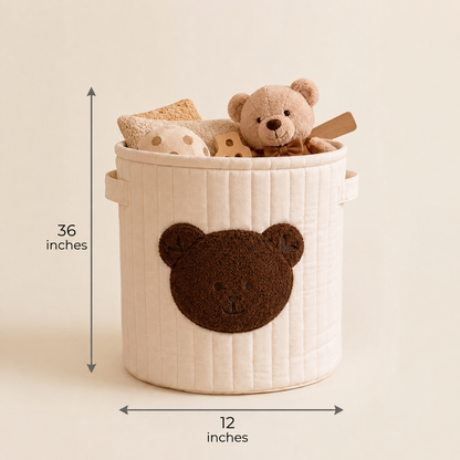 Teddy Bear Storage Basket