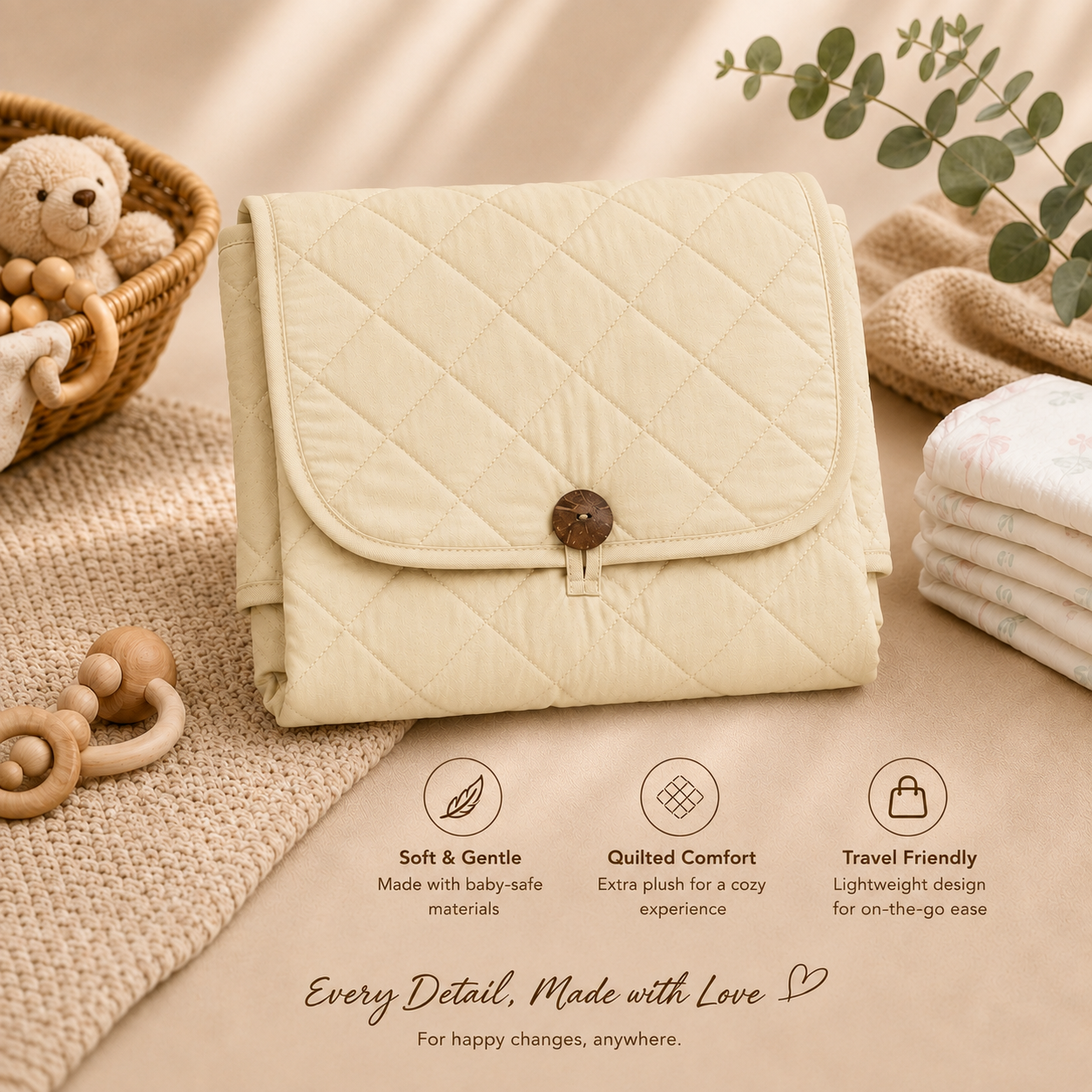 Plan Quilted Baby Changing Mat