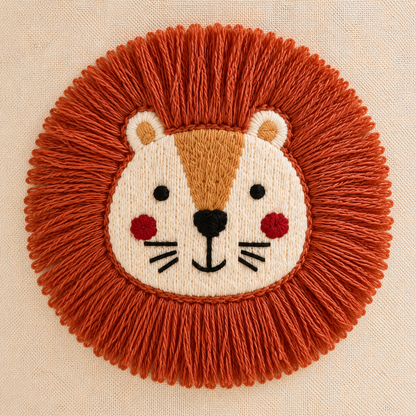 Lion Storage Basket