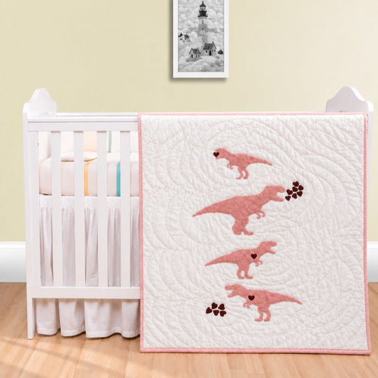 Dino Dreams Baby Quilt