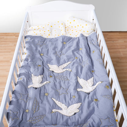 Feathered Friends Baby Quilt