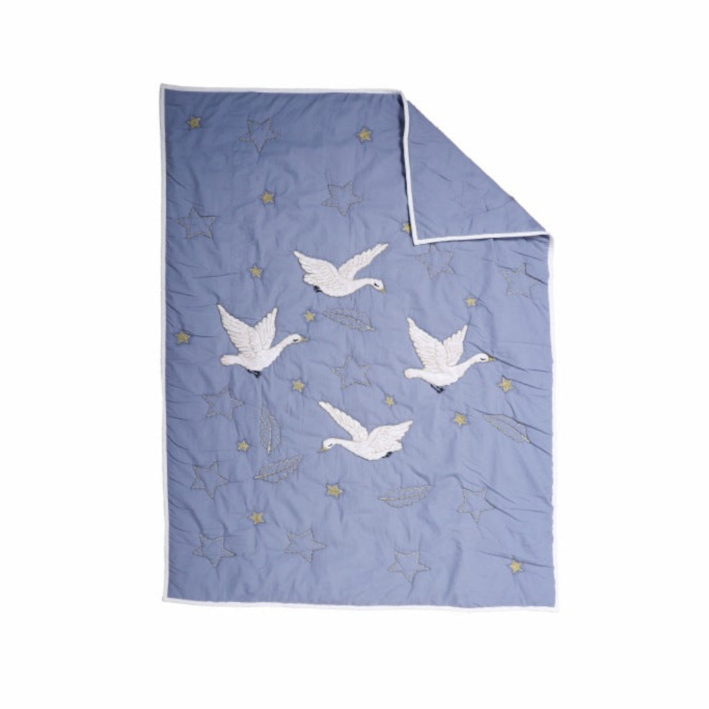 Feathered Friends Baby Quilt