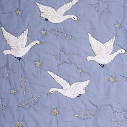 Feathered Friends Baby Quilt