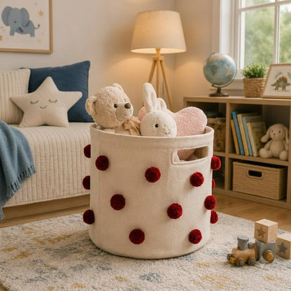 Dotty Delight Storage Basket