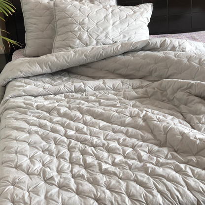 Cathleen Hand-Quilted Cotton Set