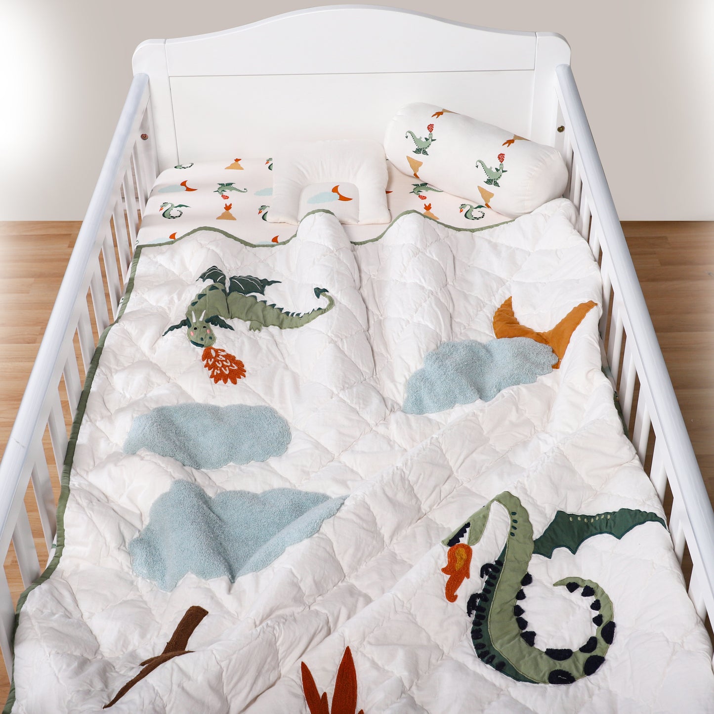 Tiny Tiger Adventures baby Quilt