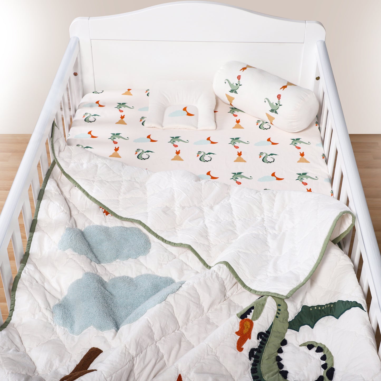 Tiny Tiger Adventures baby Quilt