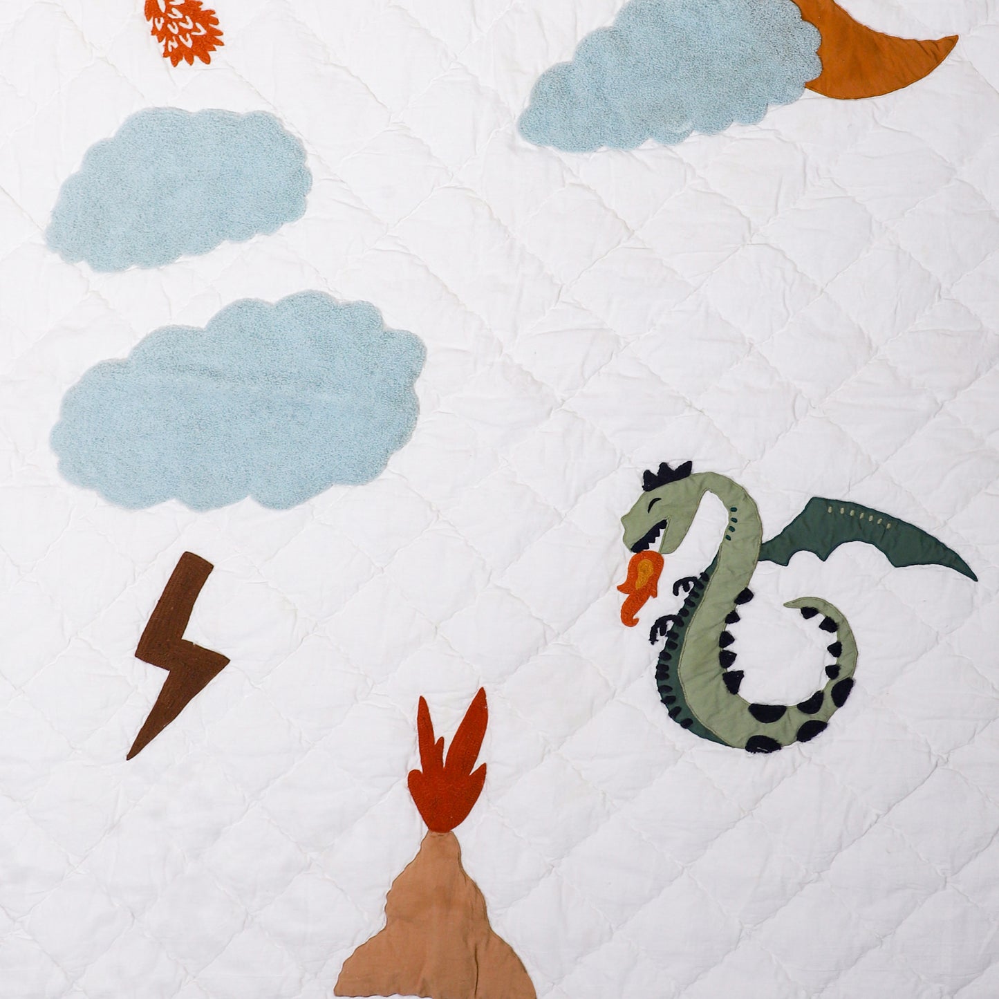 Tiny Tiger Adventures baby Quilt