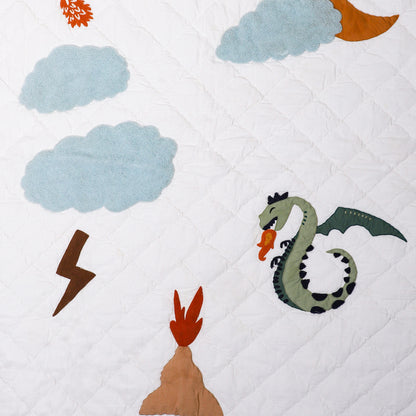 Tiny Tiger Adventures baby Quilt