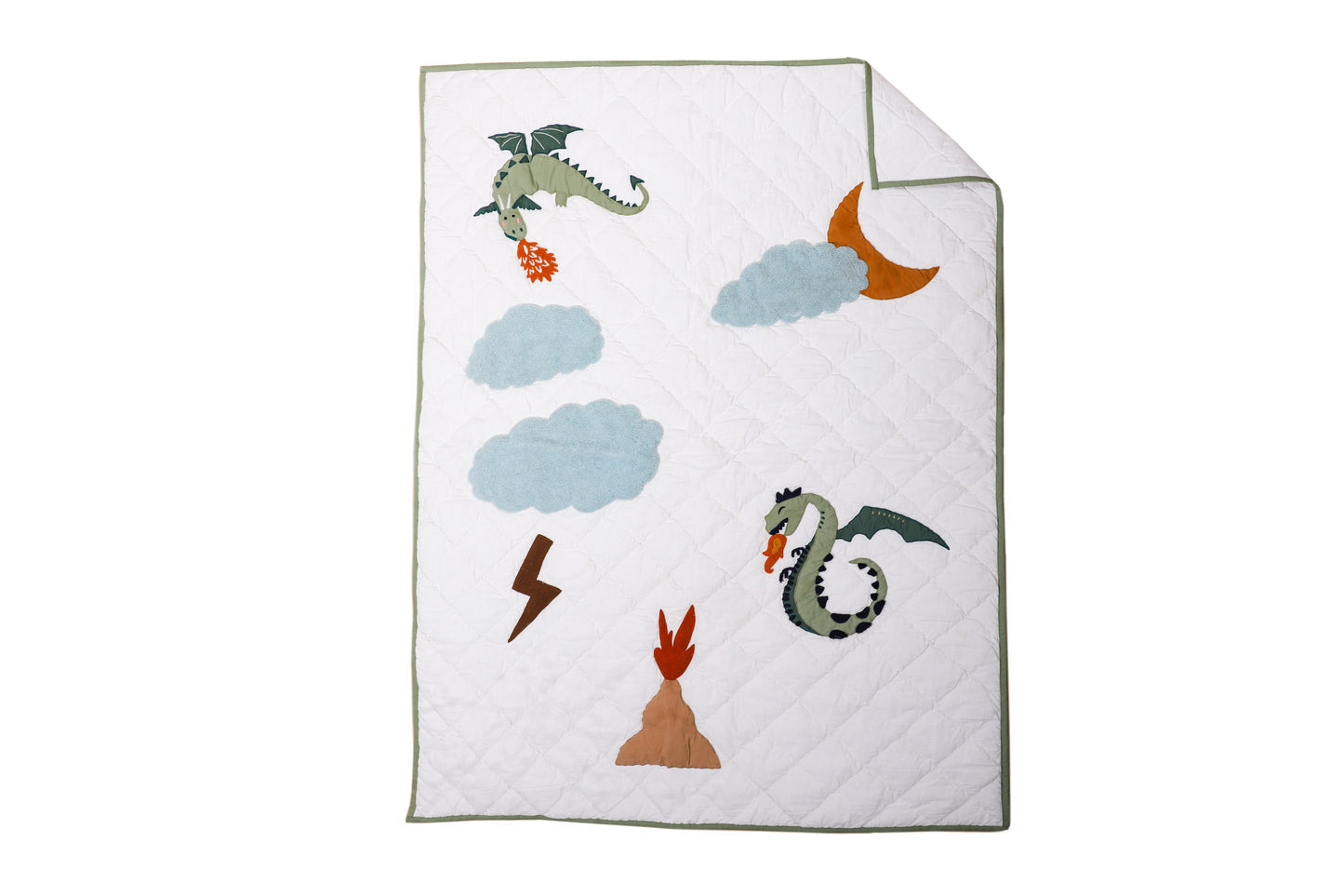 Tiny Tiger Adventures baby Quilt