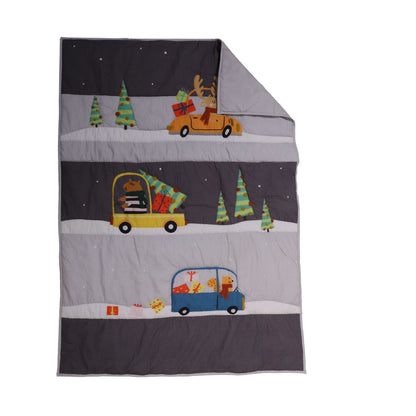 Piggy Parade Baby Quilt