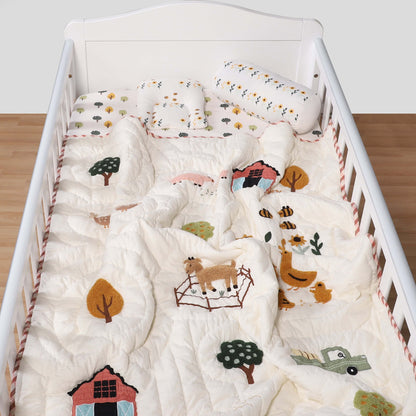Baryard Buddies Baby Quilt