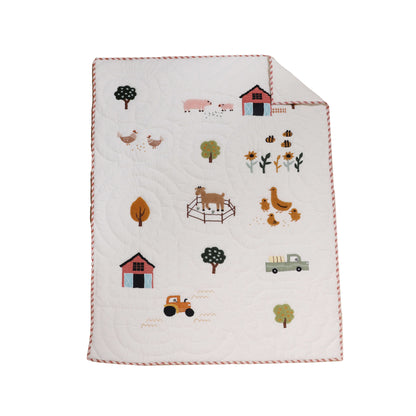 Baryard Buddies Baby Quilt