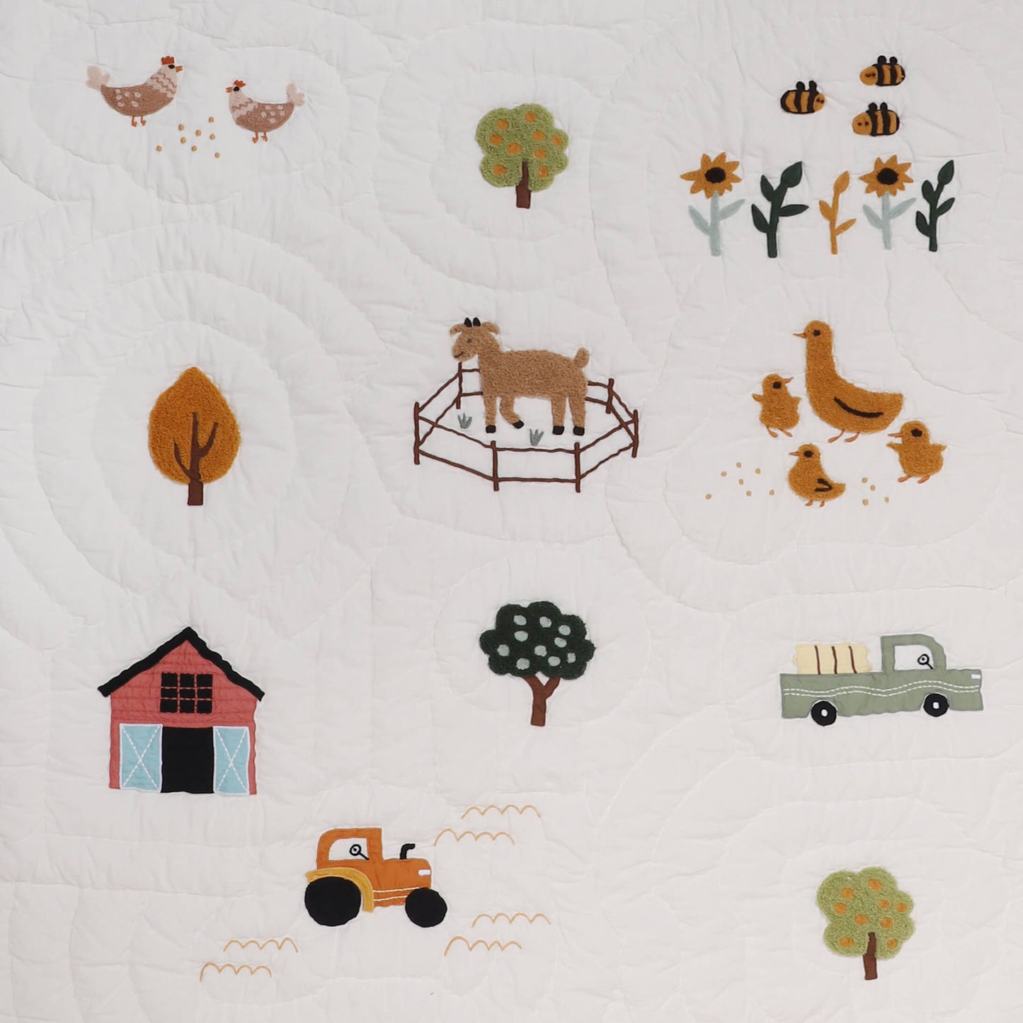 Baryard Buddies Baby Quilt