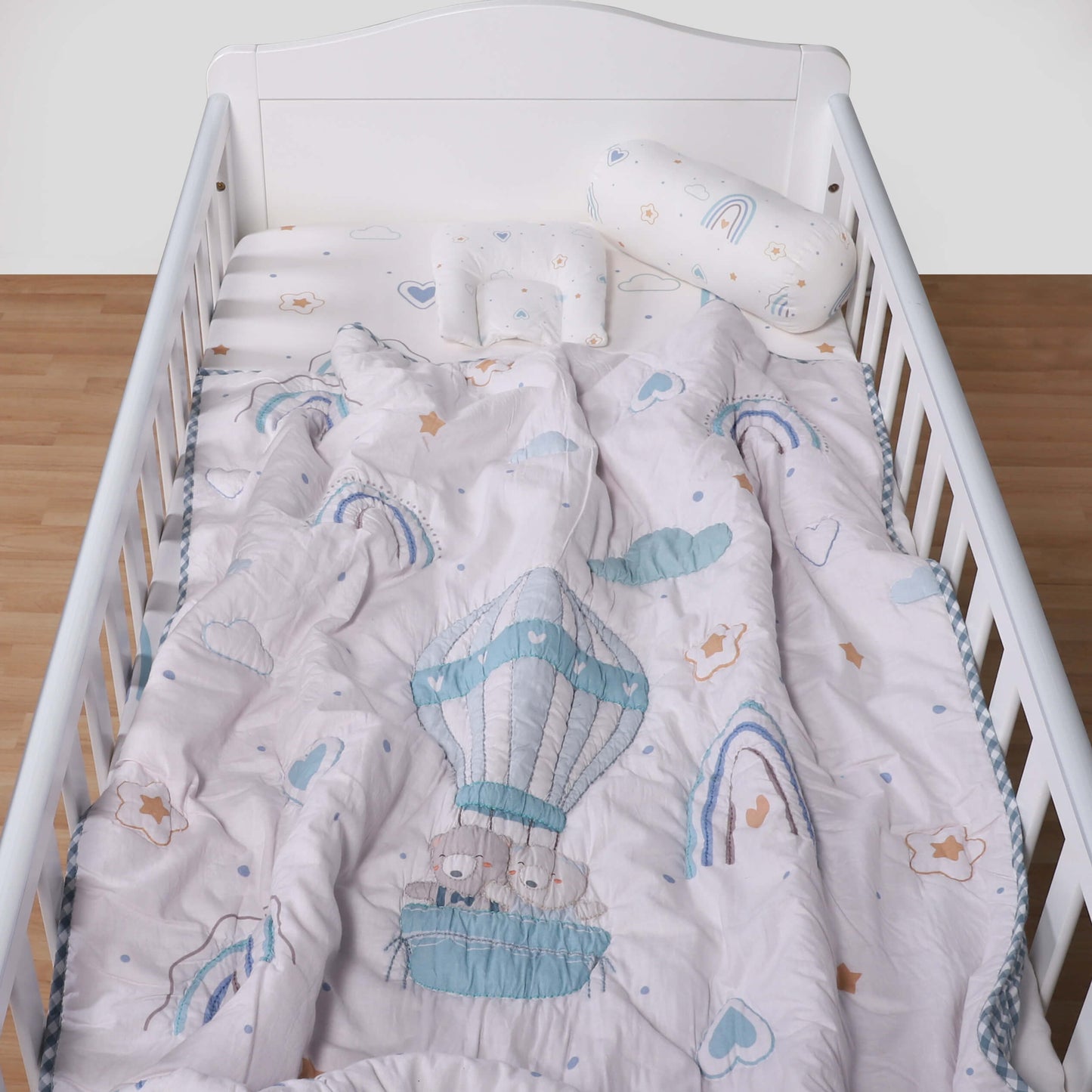 Skyward Adventure baby Quilt