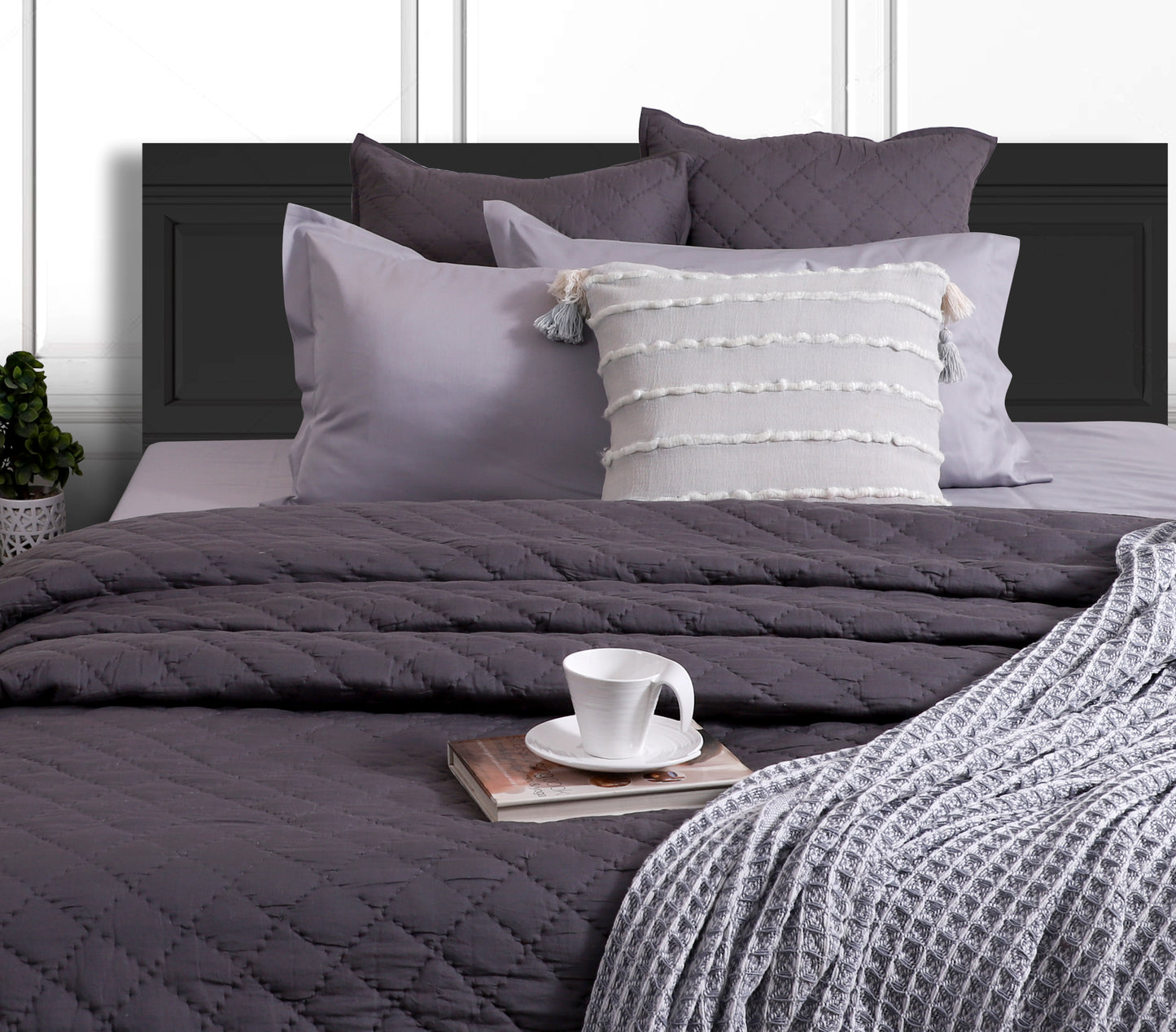Piccadilly Hand-Quilted Cotton Set