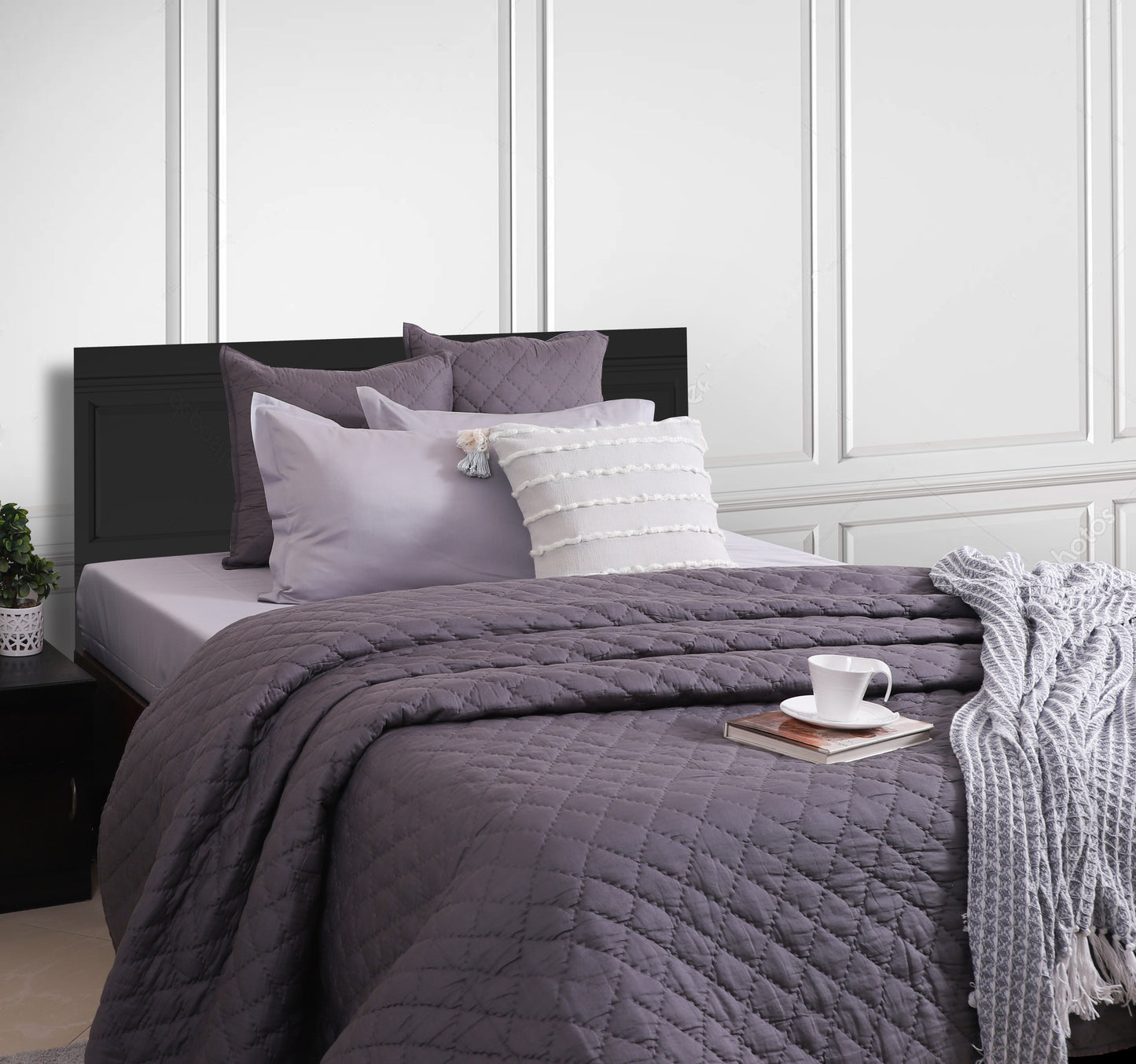 Piccadilly Hand-Quilted Cotton Set