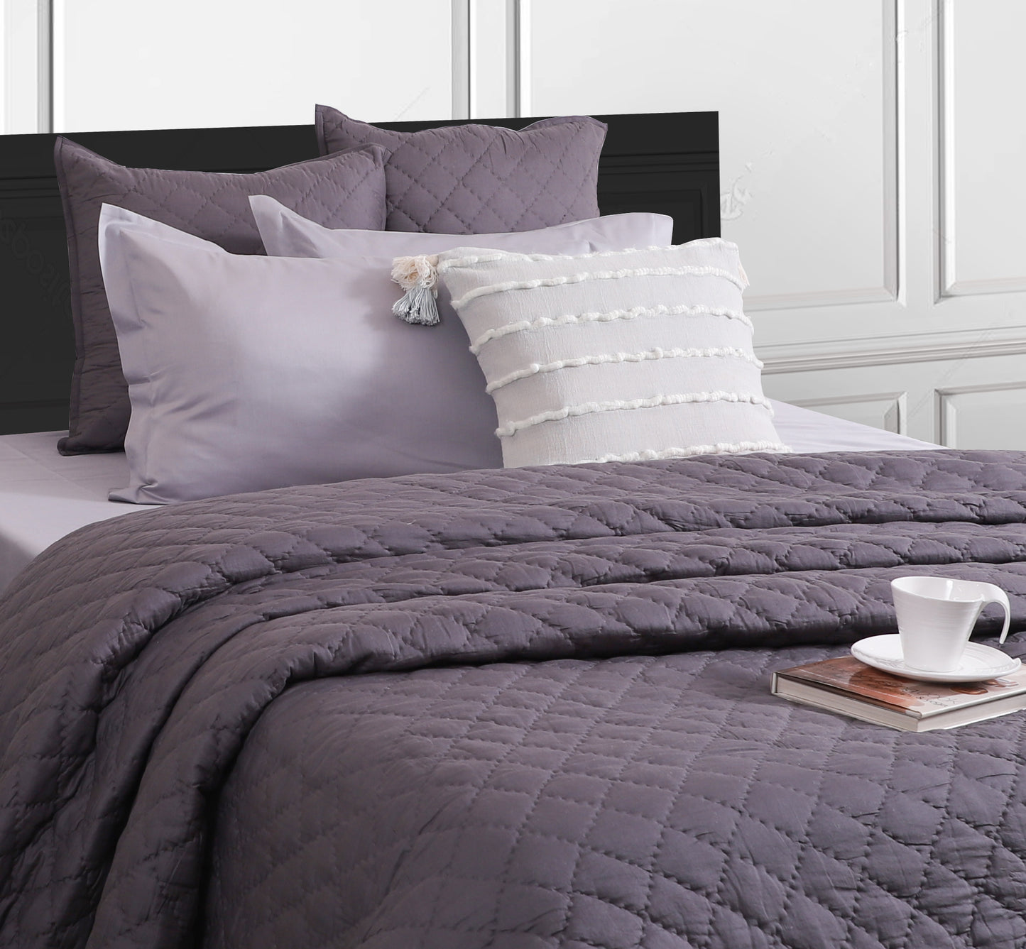 Piccadilly Hand-Quilted Cotton Set