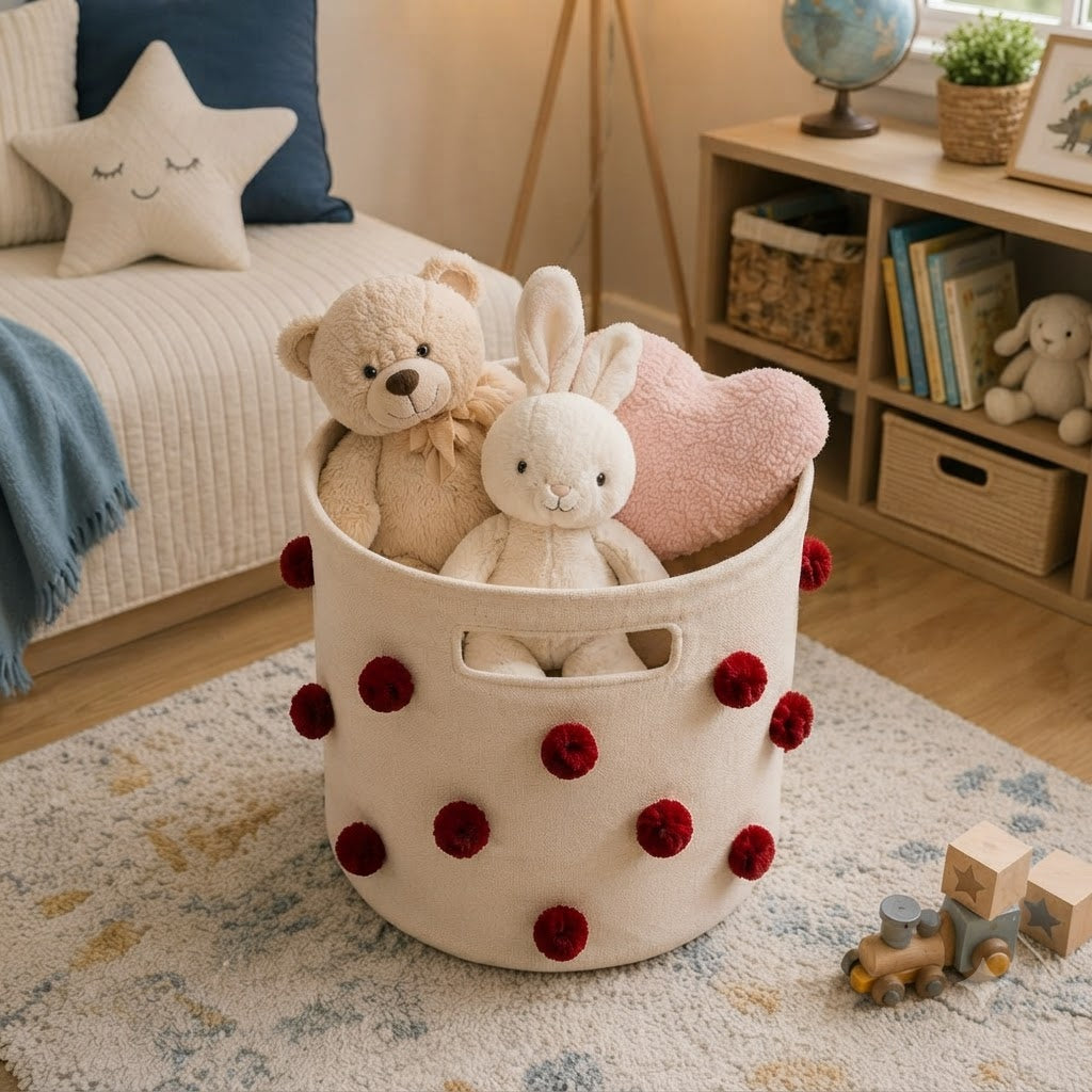 Dotty Delight Storage Basket