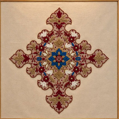 Heritage Floral Mandala Wall Art
