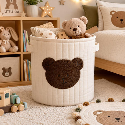Teddy Bear Storage Basket