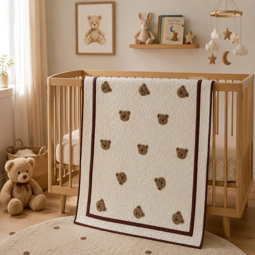 Teddy Bear Baby Quilt